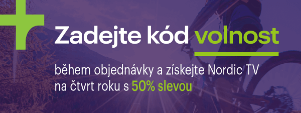 Zskejte internetovou televizi Nordic TV na tvrt roku s 50% slevou